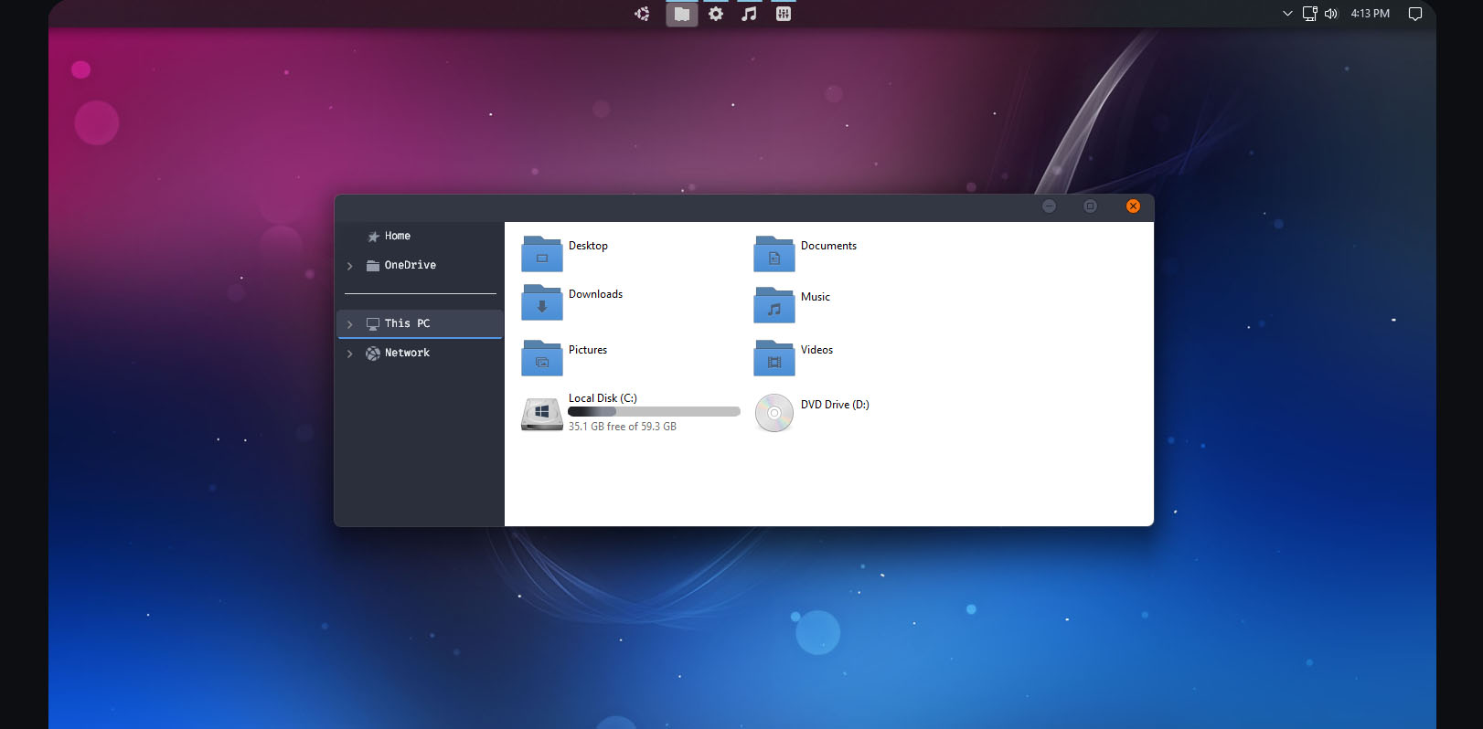 Ubuntu Budgie v1 Theme for Windows 11 - Theme Pack