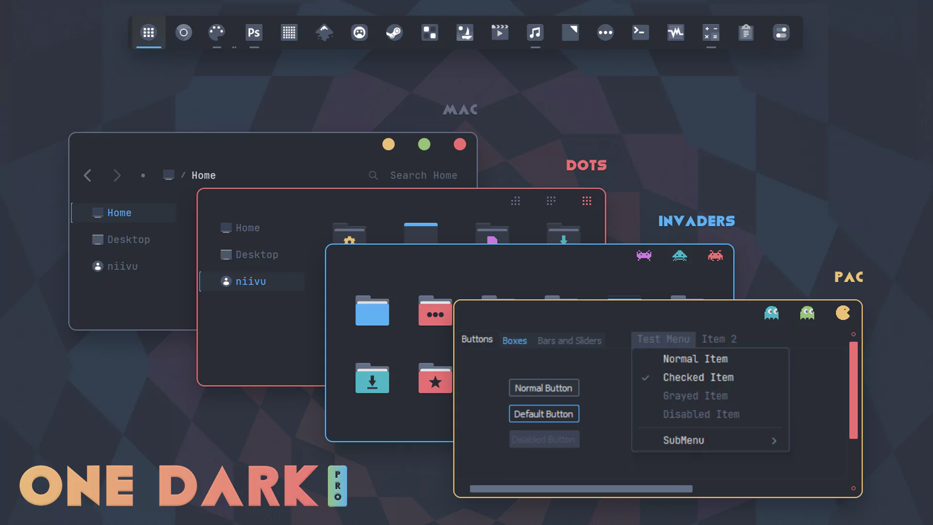 One Dark Pro Theme for Windows 11 – Theme Pack