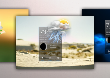 Weather App for Rainmeter
