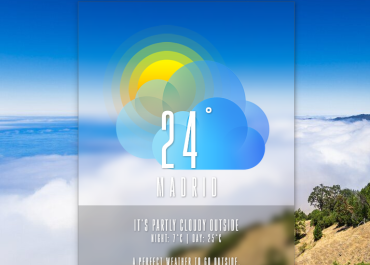 Blur Weather (extended) for Rainmeter